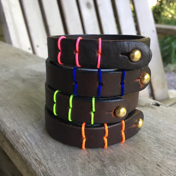 Mens Leather Bracelet