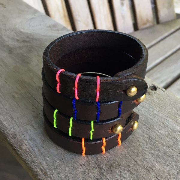 Mens Leather Bracelet