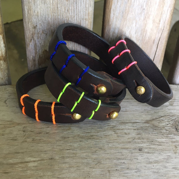 Mens Leather Bracelet