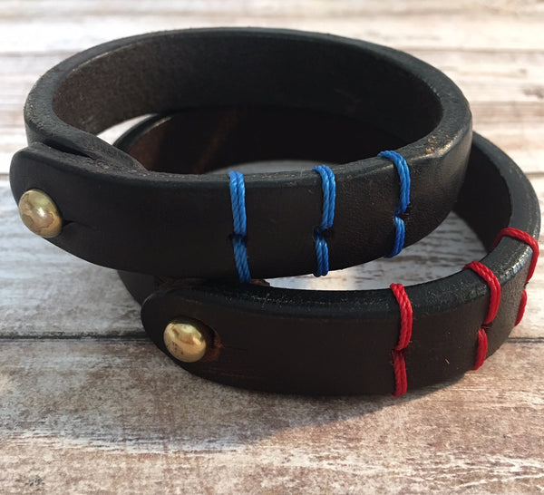 Mens Leather Bracelet